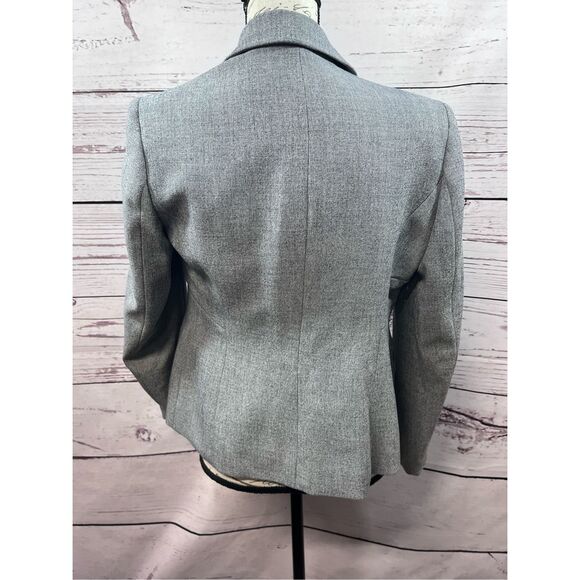 Anne‎ Klein 6P gray suit jacket - Picture 2 of 4